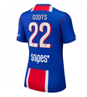 Paris Saint-Germain Mika Godts #22 Hemmatröja Dam 2026-27 Kortärmad